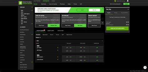 Draft kings login. How to get started. 1. Create an account online or download our app. 2. Find the sport and outcome you want to bet on. 3. Place a bet and follow your games to bet live in-play as the action unfolds. 