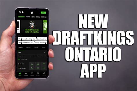DraftKings Ontario app screenshot