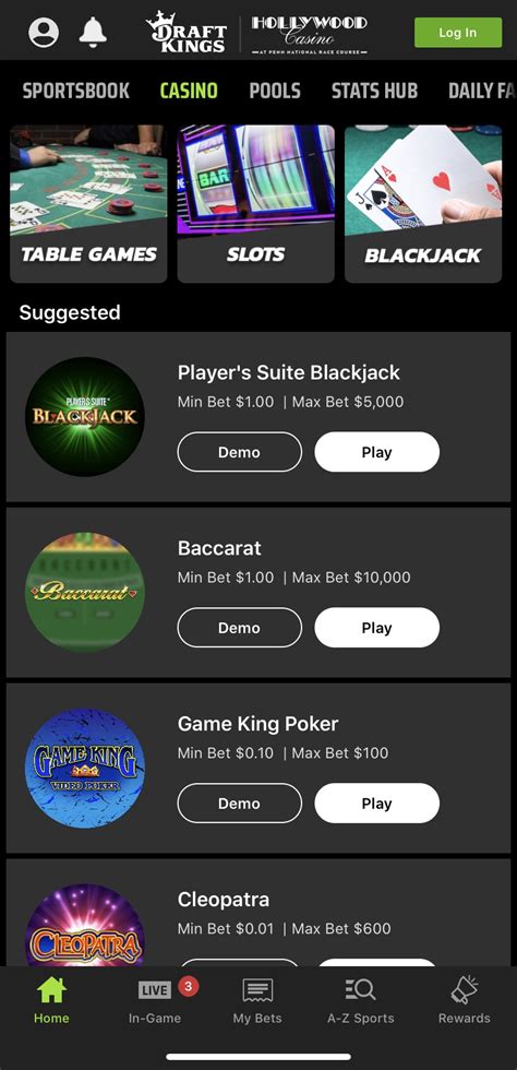 Draftkings casino login. Play new and classic casino games at DraftKings, including slots, live dealer, table games and more. Log in or sign up to enjoy daily promotions, jackpots and … 