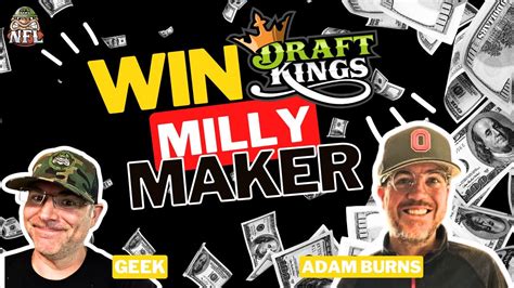Oct 18, 2023 · Game Theoretic methodologies will allow us to analyze and dissect the previous week’s winner of the largest and most prestigious Guaranteed Prize Pool (GPP) tournament on DraftKings – the Millionaire Maker. . 