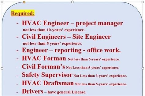 Draftsman,Structural Engineers,HVAC Technicians,Safety Directors ...