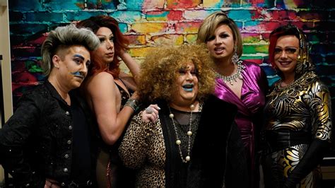 Drag queens are out, proud and loud in a string of coal towns, from a bingo hall to blue-collar bars