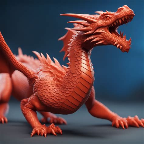 Dragon 3d ar. obj .  10000+ "3d printed dragon art" printable...
