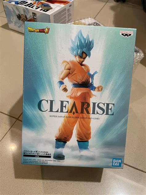 Dragon Ball Super CLEARISE Super Saiyan God Super Saiyan …