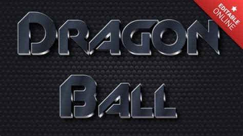 Dragon Ball Text Effect Generator TextStudio