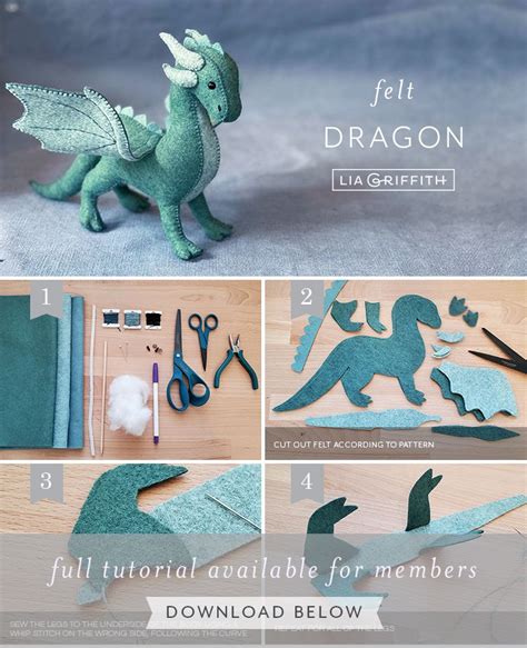 Dragon Felt Patterns