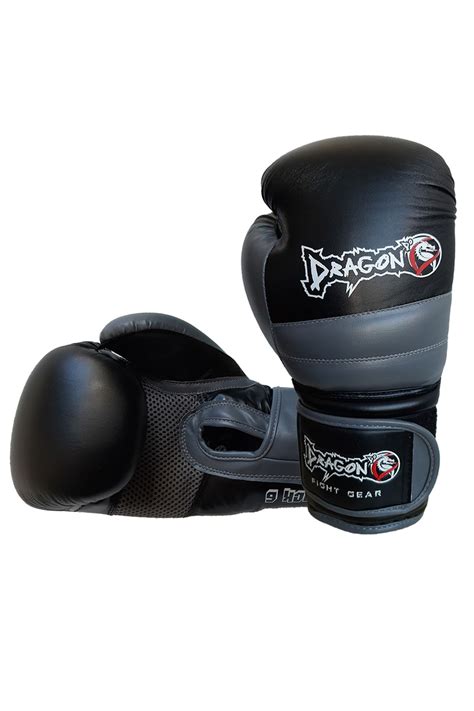 Dragon Unisex Siyah Attack 6 Kick Boks Muay Thai Boks. 