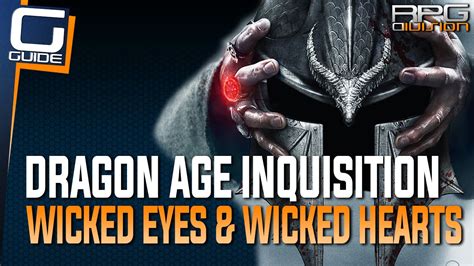 Dragon age inquisition wicked eyes and wicked hearts quest guide. - Manuale di riparazione di toyota sienna van toyota sienna van repair manual.