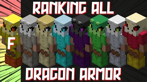 Dragon Armor includes multiple of the more popular Armor sets in the g