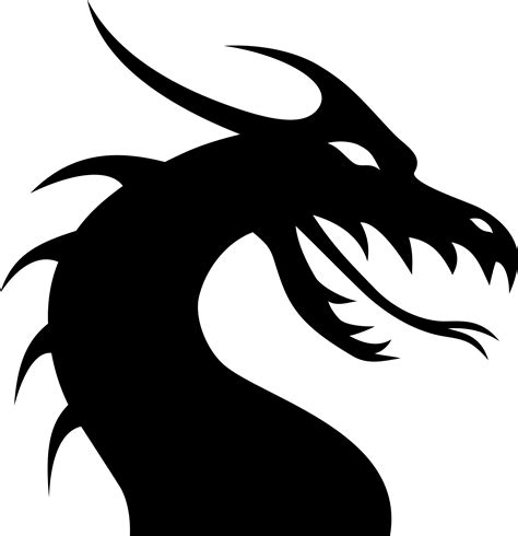 Browse 330+ japanese dragon head silhouett