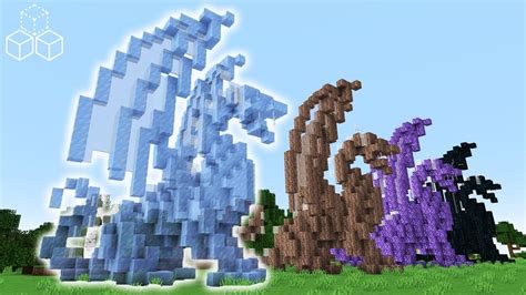 Dragon statue minecraft tutorial