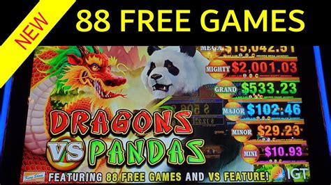 Dragon vs panda slot machine