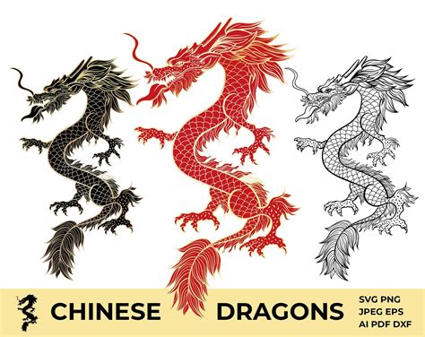 Dragons Image Svg - Etsy