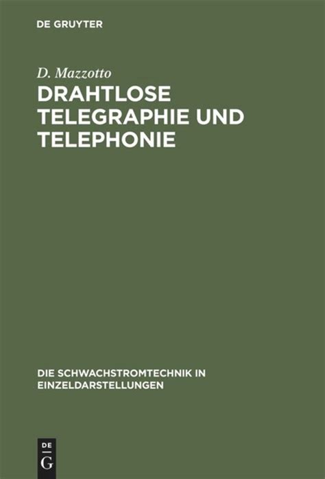 Drahtlose telegraphie und telephonie in ihren physikalischen grundlagen. - Mare, die zeitschrift der meere, nr.19, heilquelle meer.