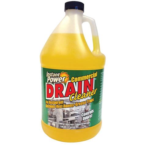 Drain cleaner. The drain cleaner will need to come into direct contact with the clog, so remove any standing water by bailing it out or using a wet/dry vac. Remove the sink stopper to make way for the drain cleaner. 