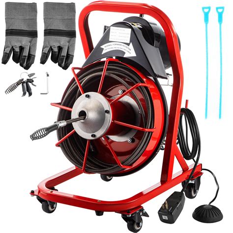 Drain cleaning snake. POPULO 20V Electric Drain Auger, 25FT Plumbing Snake Drain Clog Remover Tools, Cordless Drain Cleaner for Toilet, Sewer, Bathroom, Sink and Shower, 2.0Ah Battery and Charger Included 4.4 out of 5 stars 81 