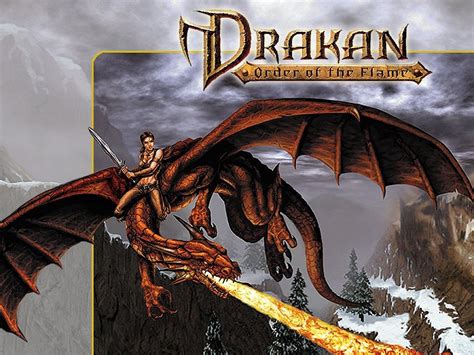 Drakan. Single-player, multiplayer. Drakan: Order of the Flame is an action-adventure video game developed by Surreal Software and published by Psygnosis in 1999. The game follows Rynn, a young woman with extraordinary martial skills, and an ancient dragon Arokh on their quest to free Rynn's younger brother from the evil sorcerer Navaros. 