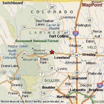 Drake, CO Map & Directions - MapQuest