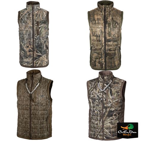 Drake Waterfowl MST Synthetic Down Two-Tone Pac-Vest