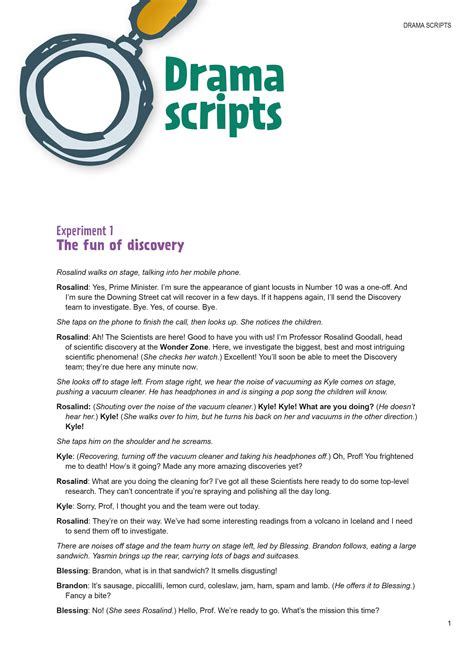 Drama scripts Scripture Union