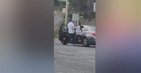 Dramatic Oakland road rage incident caught on video