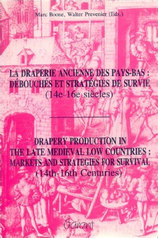 Drapery production in the late medieval low countries. - Wiener jahrbuch f ur j udische geschichte, kultur und museumswesen, vol. 4:  uber das mittelalter.