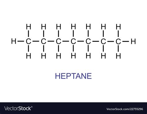 Draw A Heptane Molecule