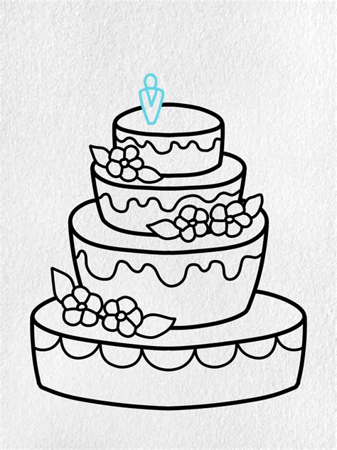 Draw A Wedding Cake