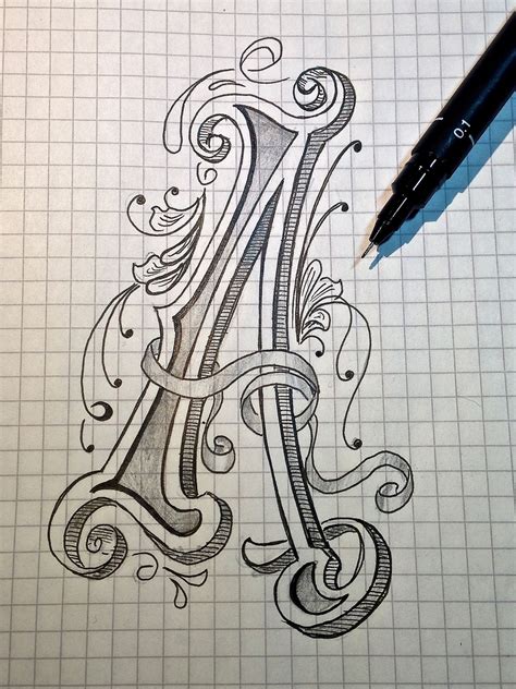Fancy Calligraphy Letters
