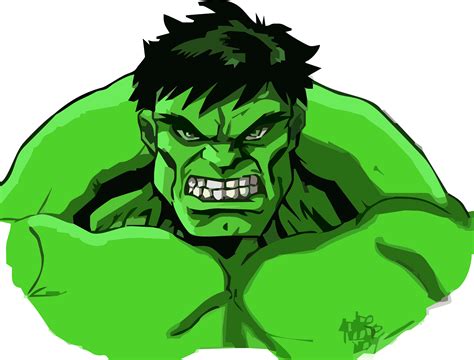Draw Hulk Face