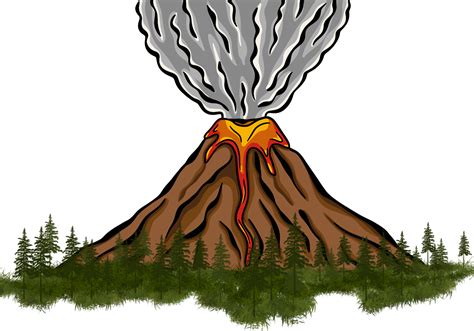Draw Of Volcano