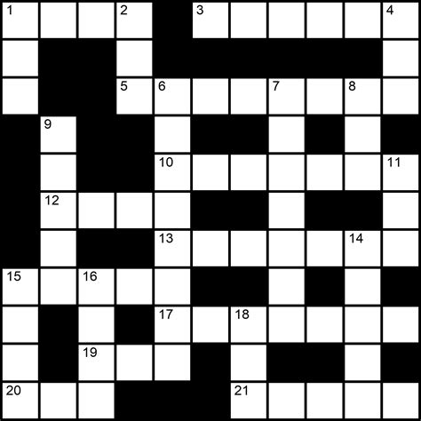 Draw Out Crossword Puzzle