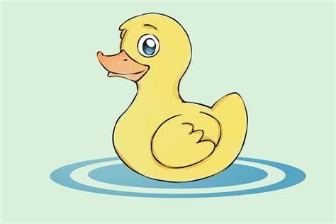 Draw Simple Duck