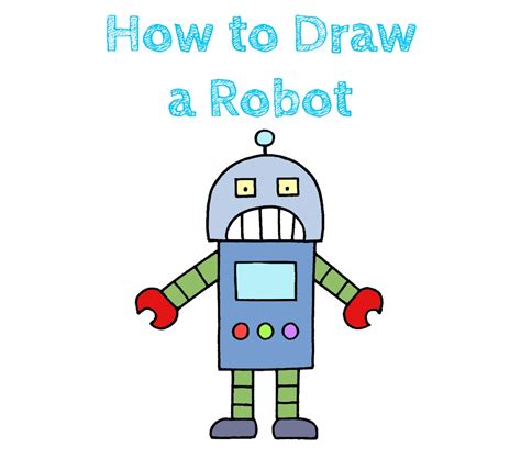 Draw Simple Robo