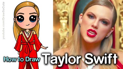 Draw So Cute Taylor Swif