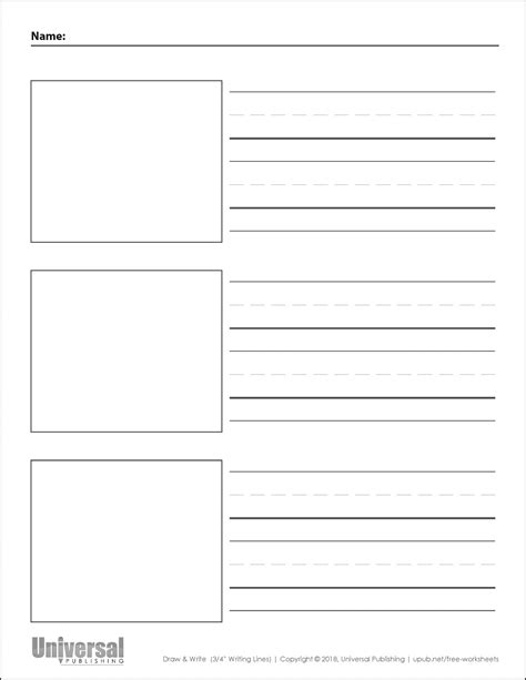 Draw Write Paper Free Printables Universal Publishing Blog