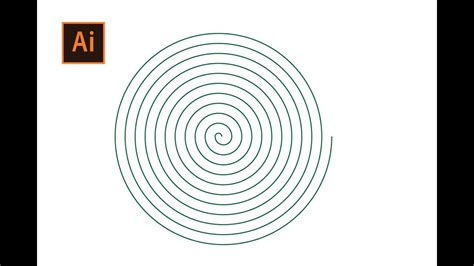 Draw a Linear Spiral in Adobe Illustrator Adobe Tutorial