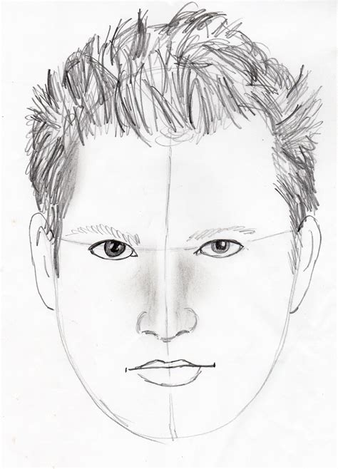 Draw a face. Sep 24, 2020 ... Start with the line at the top and sketch the hairline. Add a short line down the face, about a fourth of the way between the bottom line and ... 