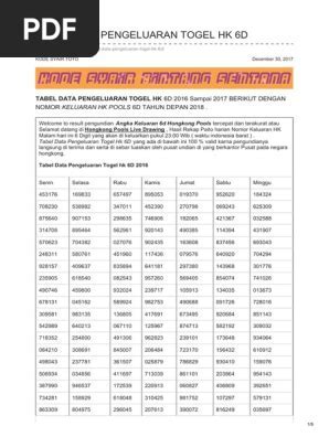 Draw hk 6 digit tercepat. Kakek olympus sering kasih petir.
