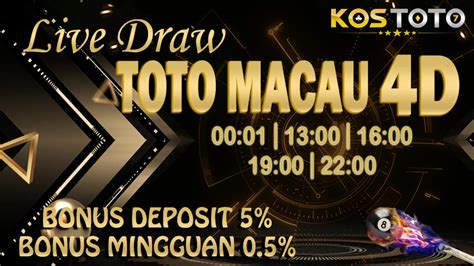 Draw macau 22 00 hari ini. Singapura dan hongkong.