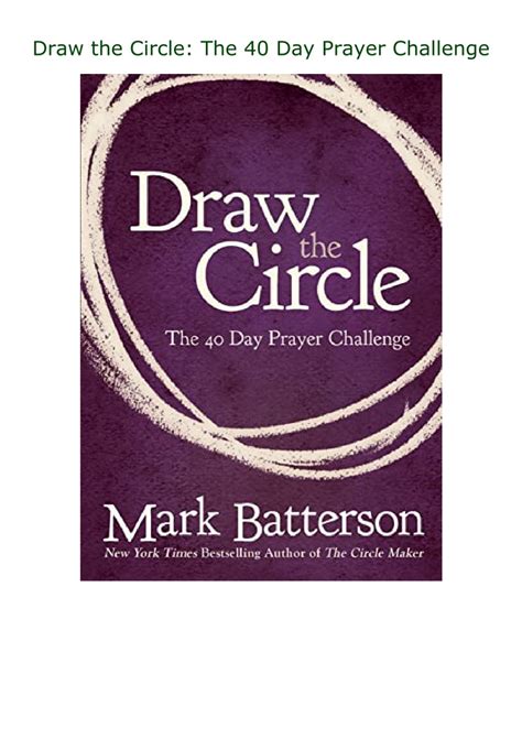 Draw the Circle: The 40 Day Prayer Challe- 0310327121, …