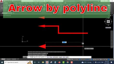 Draw with Polyline AutoCAD Tutorials 2024 YouTube.