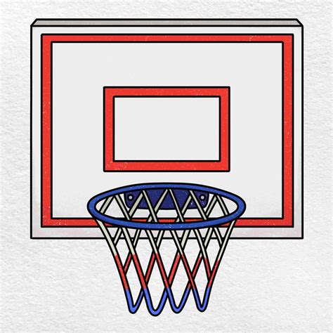 Drawing Basketball Hoop