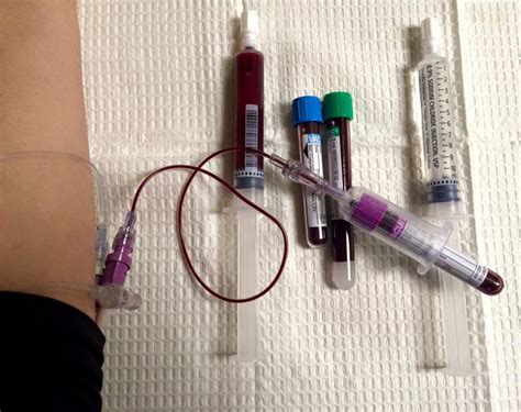 Drawing Blood Off A Picc Line