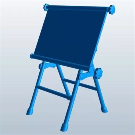Drawing Board Free 3d Model .Obj, .Stl Open3dModel