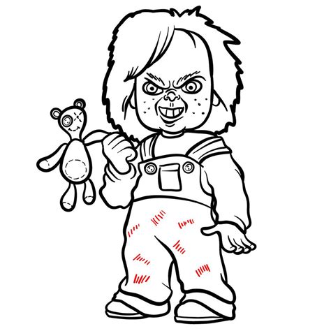 Drawing Chucky Do