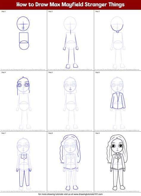Drawing How To Draw A Step By Step Stranger