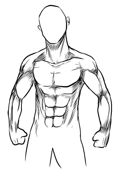 Drawing Male Body