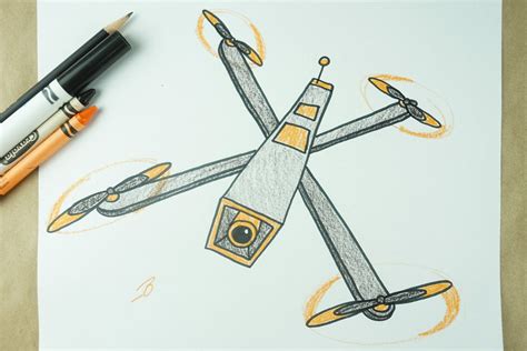 Drawing Of A Drone