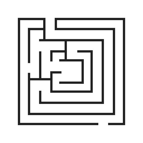 Drawing Of A Maze